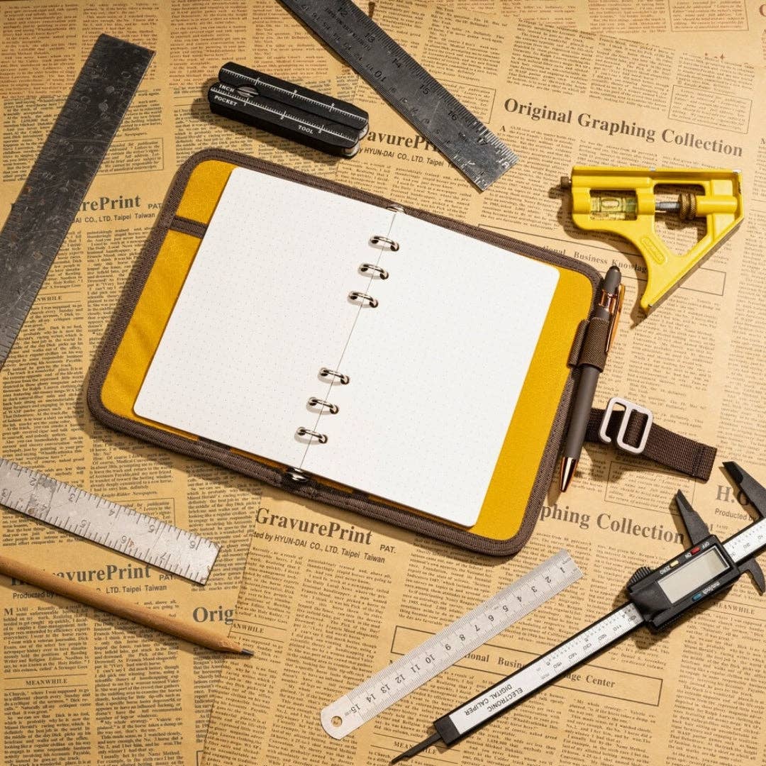 Field Binder A6 6-Ring Travel Journal