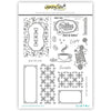 Fall Treats 6x8 Clear Stamp Set Vintage Gift Card Box Add-On {Retired}