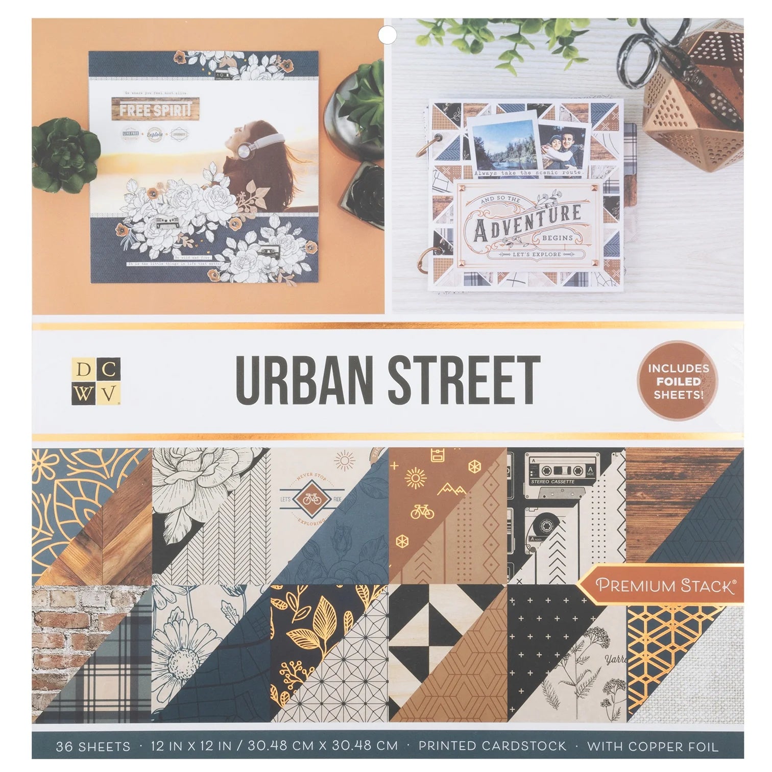 Urban Street 12x12 Paper Pad