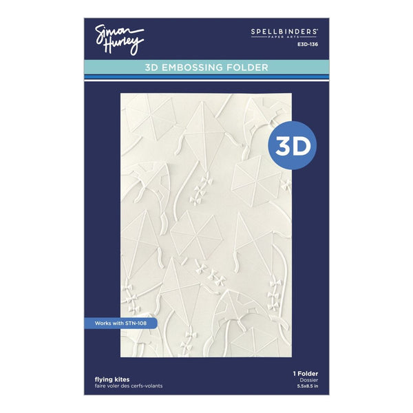 Flying Kites 3D Embossing Folder | Sky's The Limit