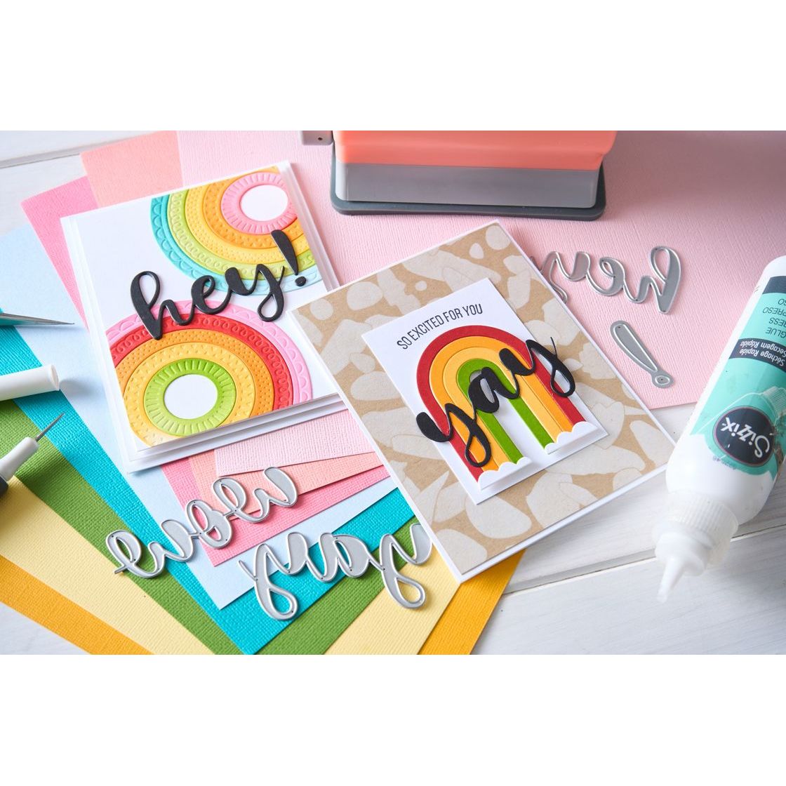 Rainbow Arches Thinlits Die Set | Catherine Pooler