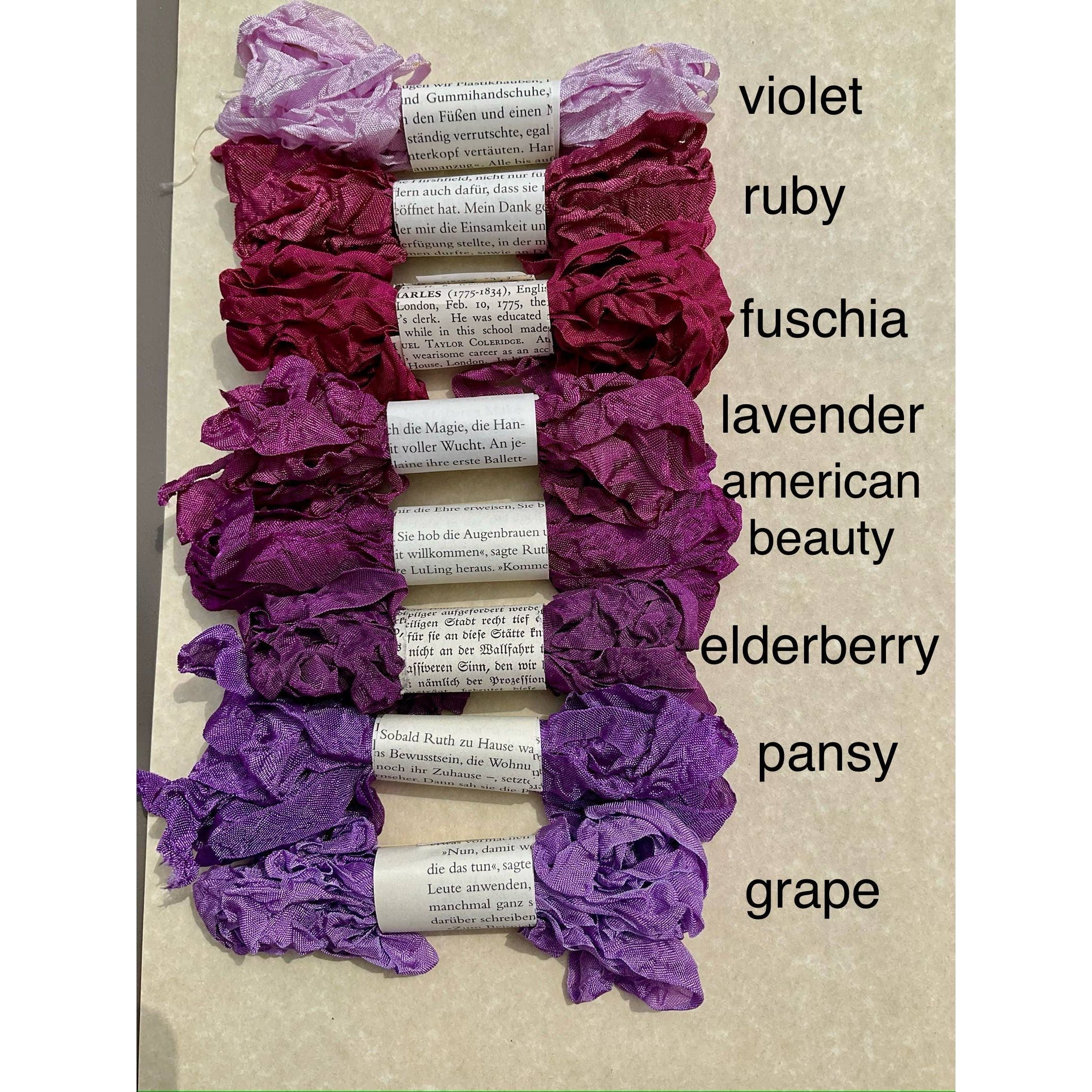 Crinkled Ribbon | Pinks & Reds