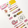 Office Supplies Clear Sticker Sheet