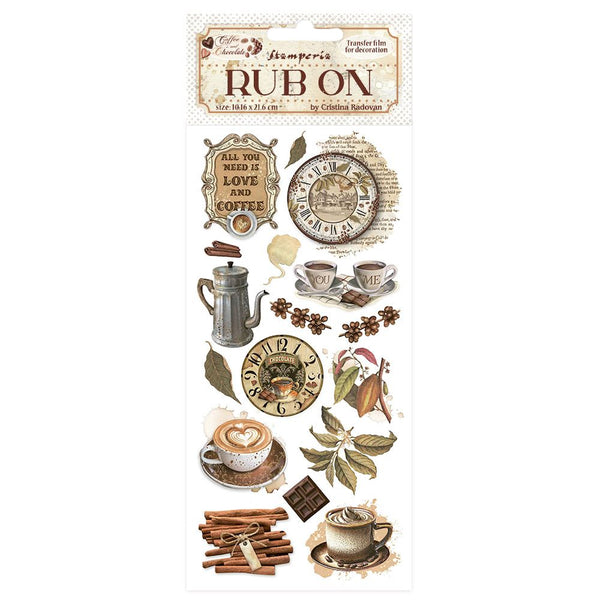 All You Need Is Love and Coffee Rub Ons | Coffee and Chocolate