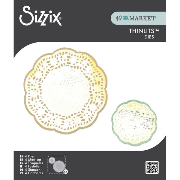 Doily Duo Thinlits Die Set | 49 & Market