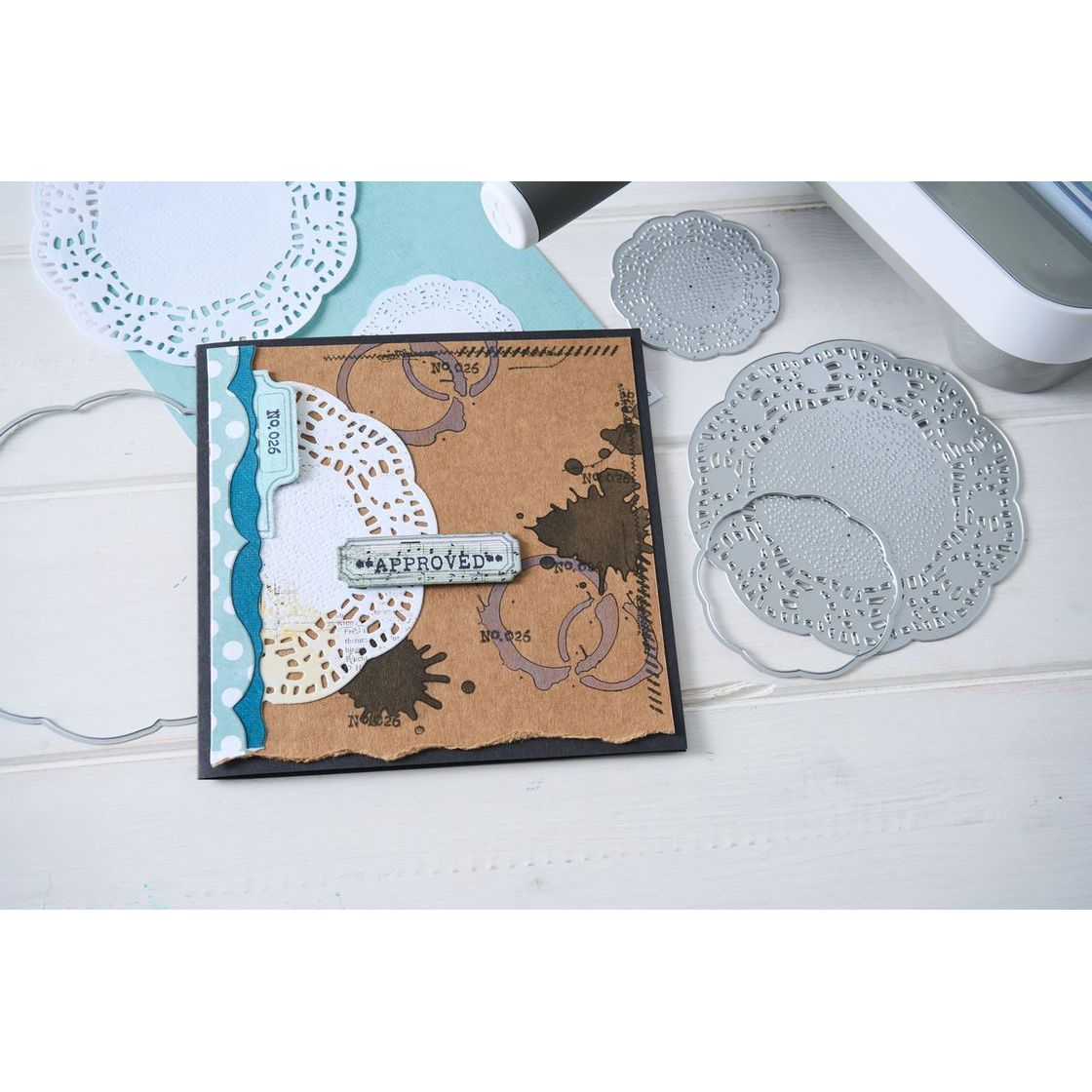 Doily Duo Thinlits Die Set | 49 & Market