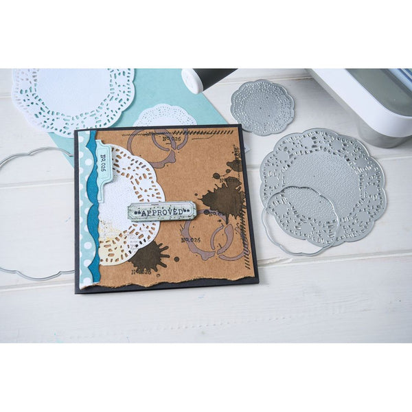 Doily Duo Thinlits Die Set | 49 & Market