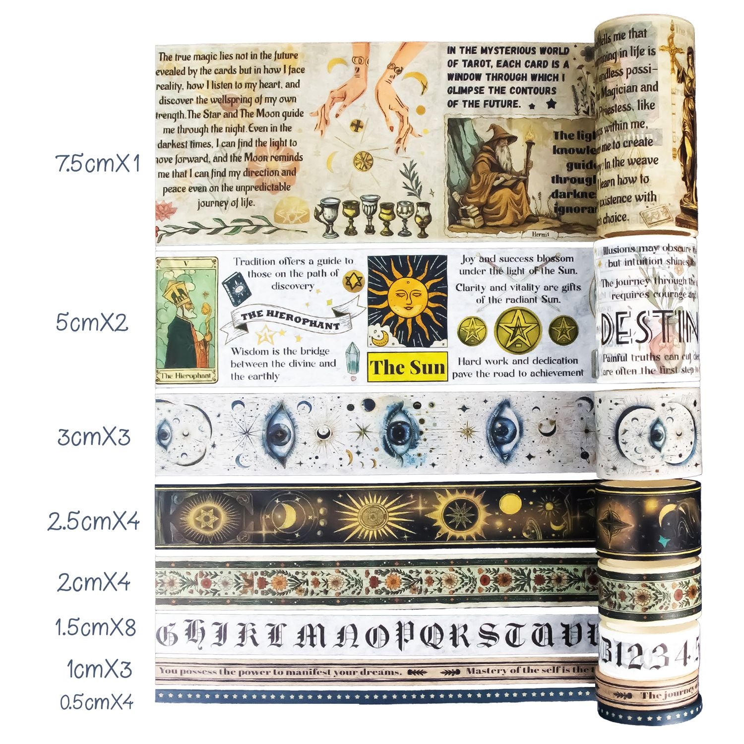 Night Of Astrology 29-Roll Washi Tape Set