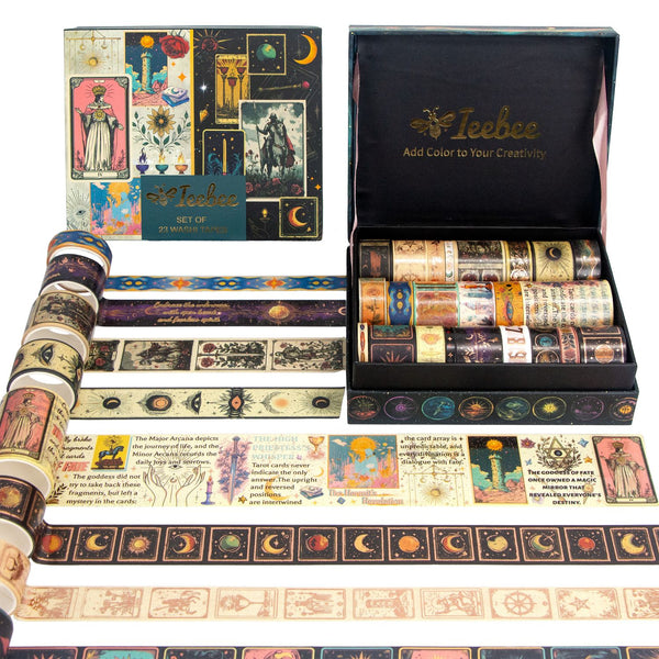 Starry Divination 23-Roll Washi Tape Set