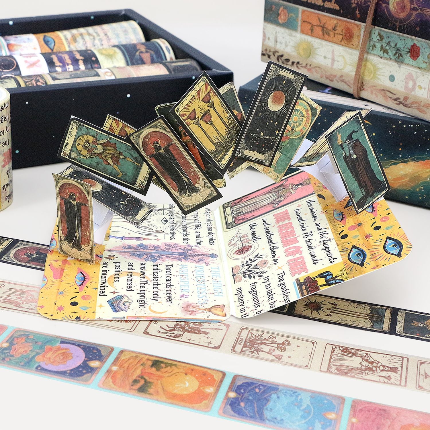 Starry Divination 23-Roll Washi Tape Set