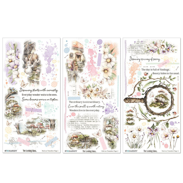 Looking Glass Blendable Rub-On Transfer Set