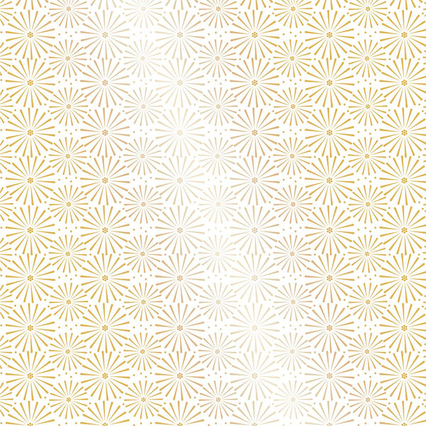 Sparkle 12x12 Gold Foil Printed Acetate