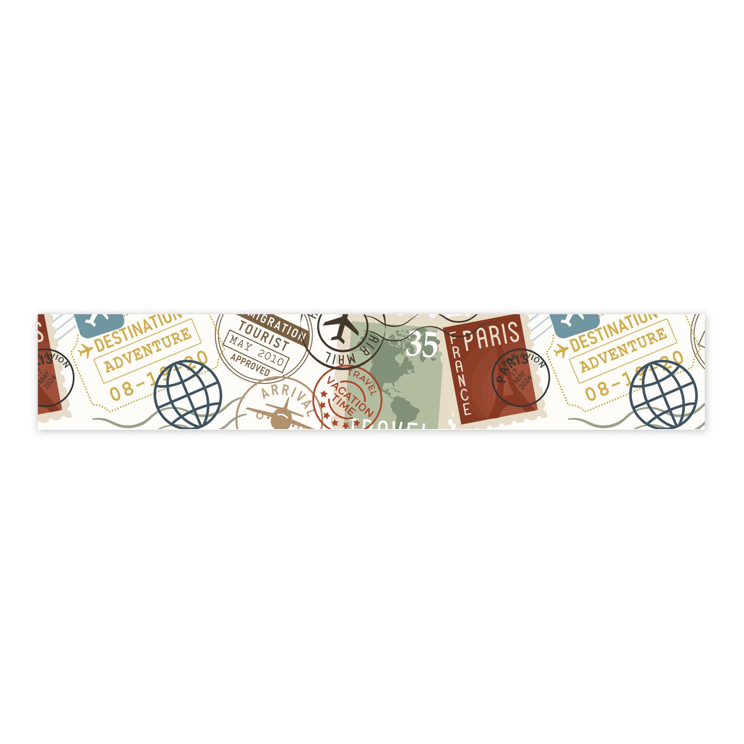 It's Time to Travel Washi Tape