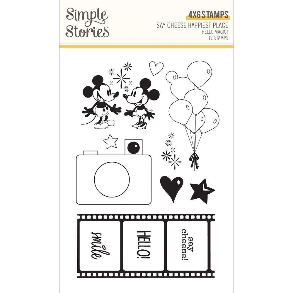 Hello Magic! Clear Stamp Set | Happiest Place
