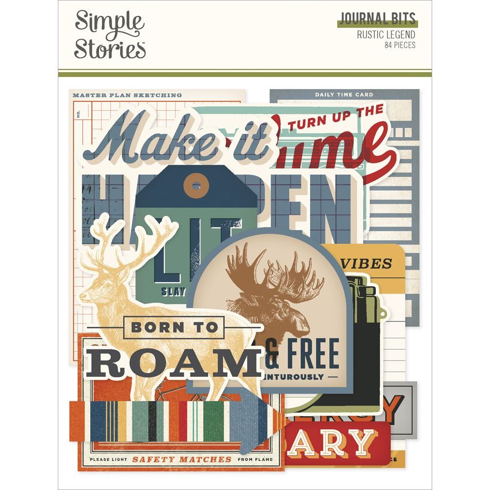 Rustic Legend Journal Bits & Pieces