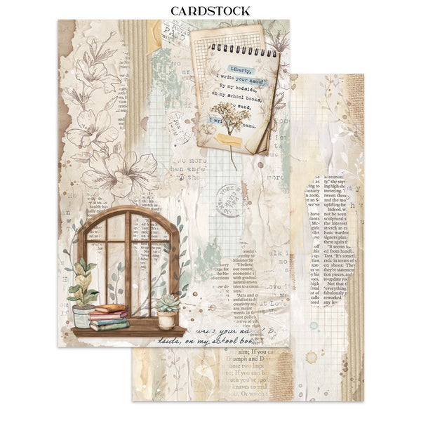 Secret Diary Junk Journal Book | Backgrounds, Stickers, and Cut-outs