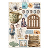 Secret Diary Junk Journal Book | Backgrounds, Stickers, and Cut-outs