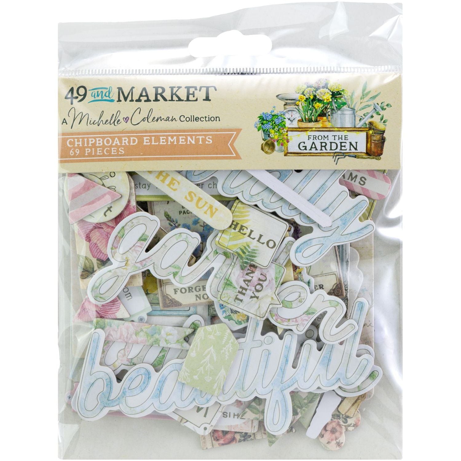 From the Garden Chipboard Set