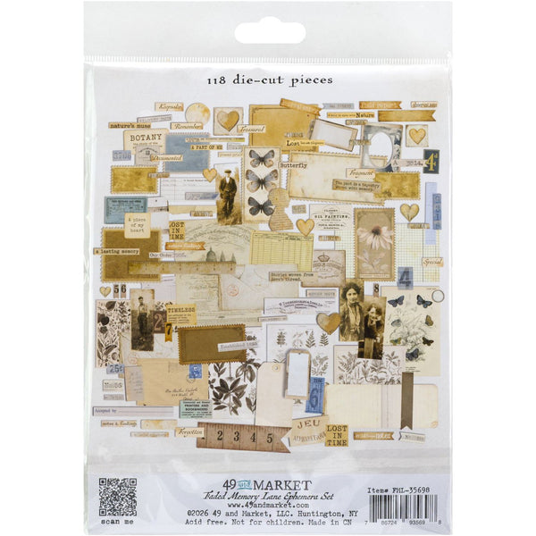 Faded Memory Lane Ephemera Set