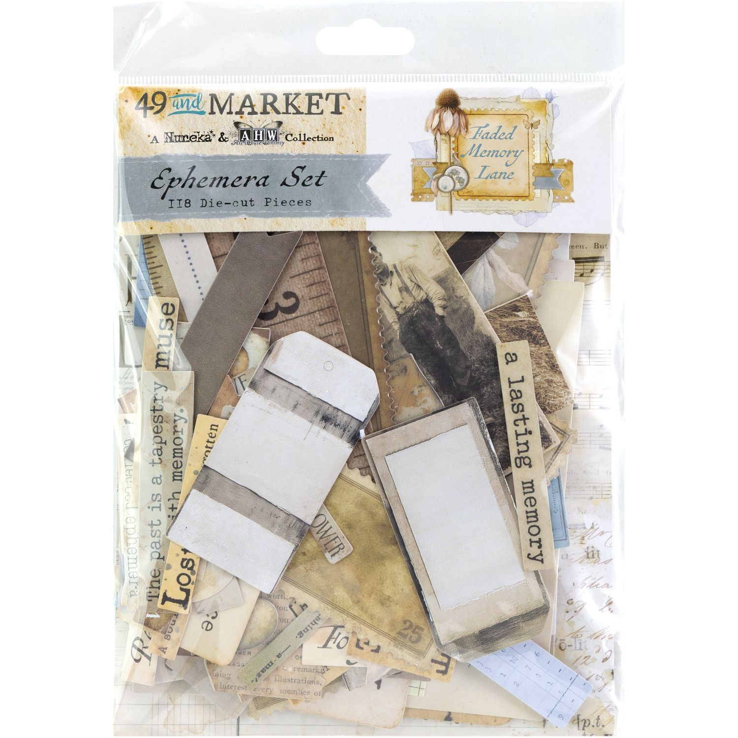 Faded Memory Lane Ephemera Set