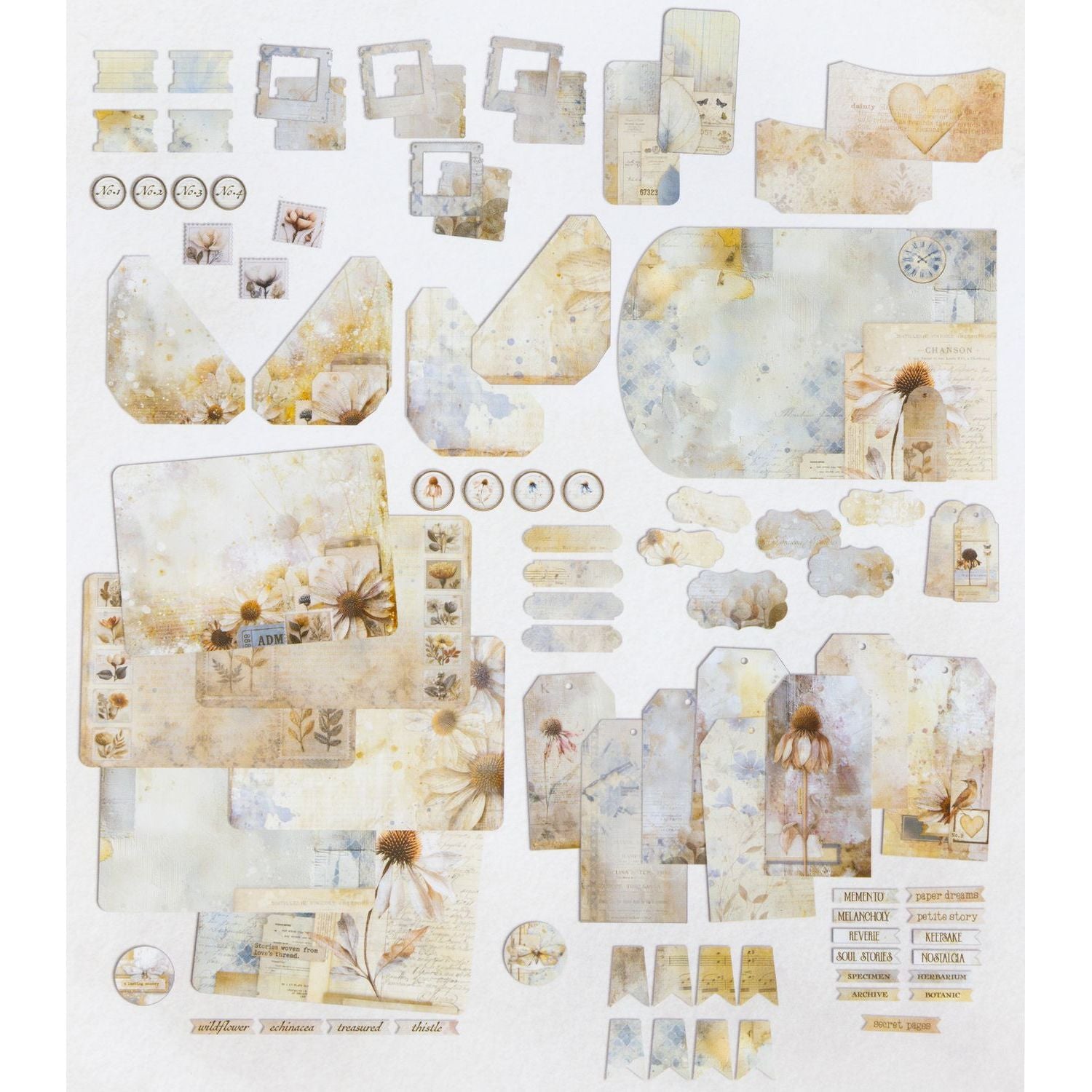 Faded Memory Lane Junk Journal Set