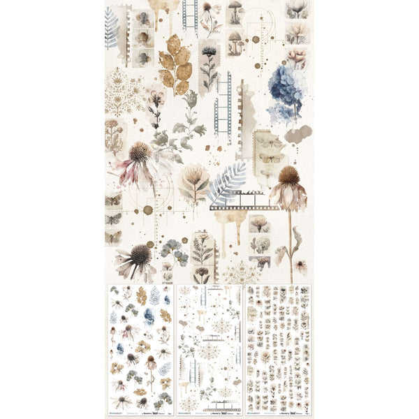 Faded Memory Lane 6x12 Essential Rub-on Transfers