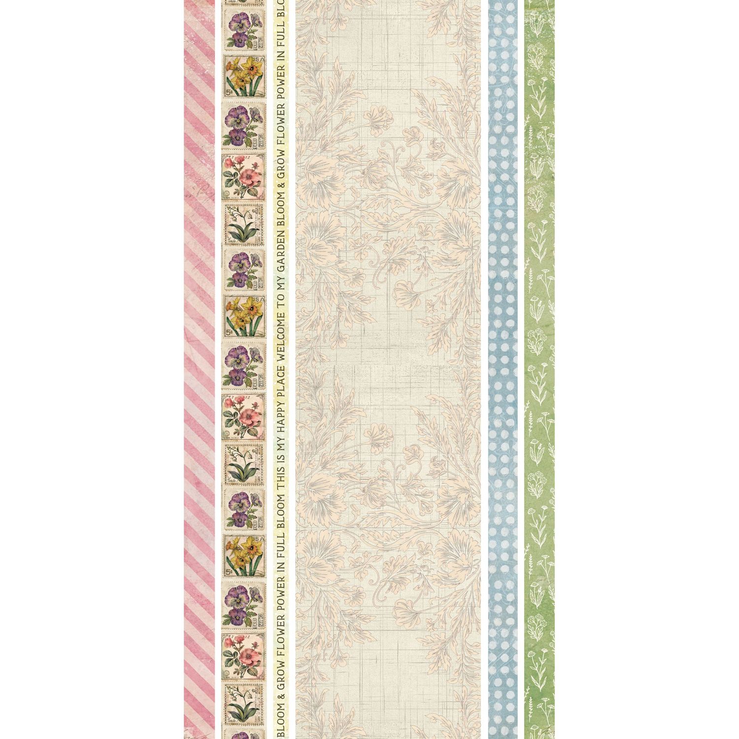 From the Garden Washi Tape Sheets