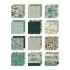 Palette Collection: Teal | Double-Sided Cardstock Paper Pack | idea-ology