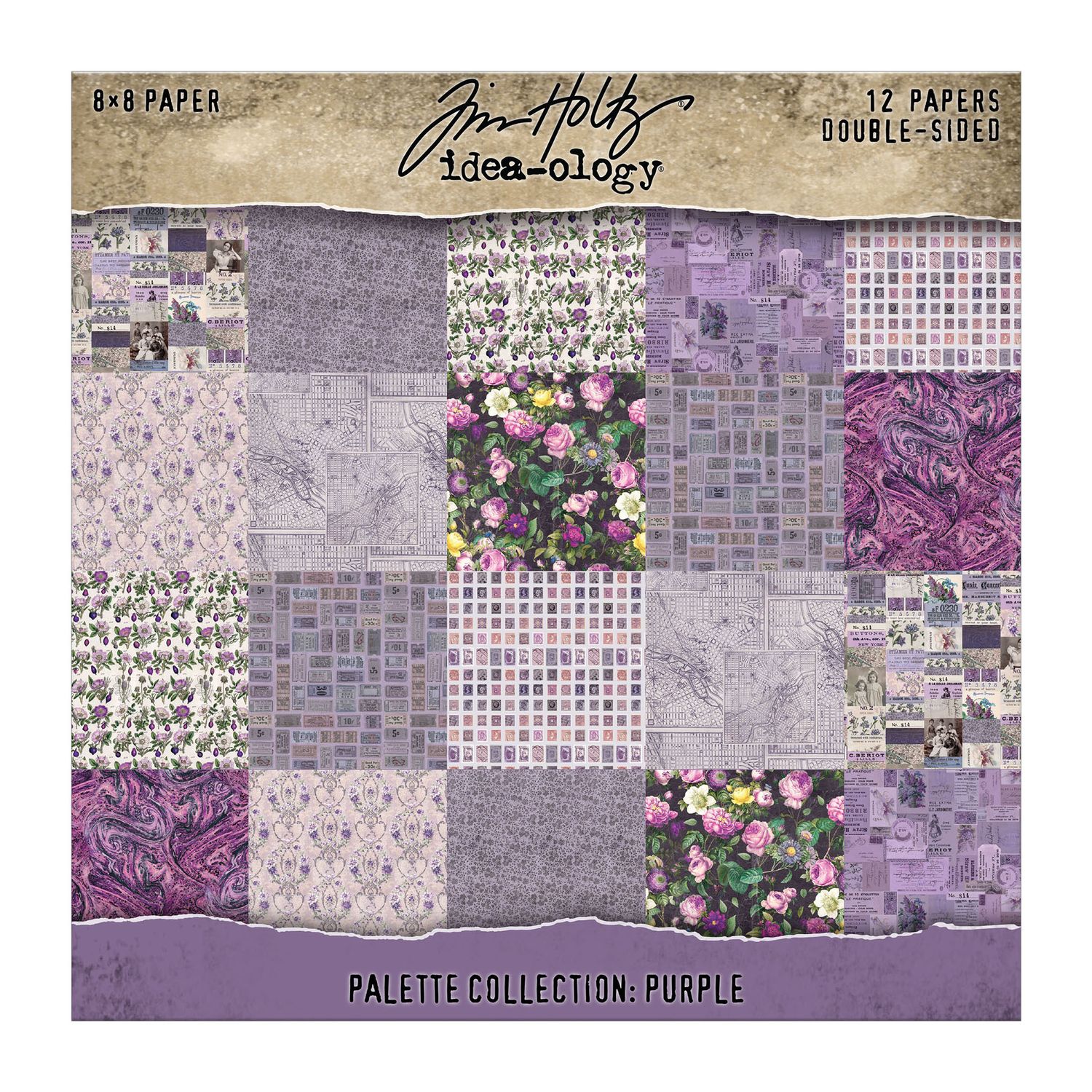 {coming soon: eta July} Palette Collection: Purple | Double-Sided Cardstock Paper Pack | idea-ology