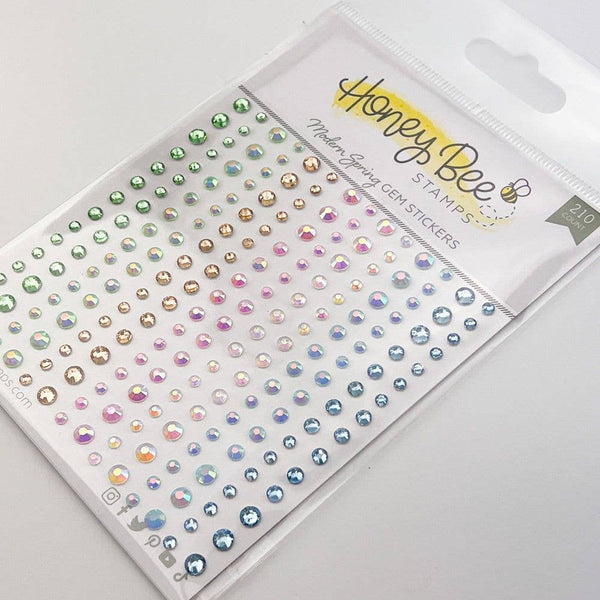 Modern Spring Gem Stickers