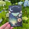 Luna Moth Luminescent Enamel Pin