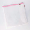 Clear Vinyl Reinforced Mesh Zippered Craft Bags