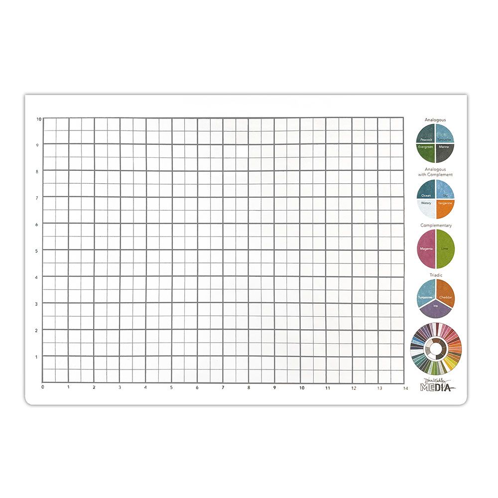 Dina Wakley MEdia 11x16 Workplace Pad