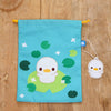 A Lost Duckling Drawstring Pouch Bag