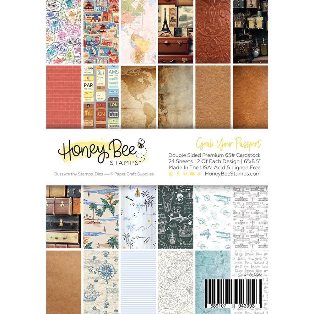 Grab Your Passport 6x8.5 Paper Pad