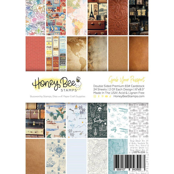 Grab Your Passport 6x8.5 Paper Pad