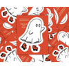 Rollerskating Ghost Waterproof Vinyl Sticker