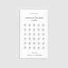 {coming soon!} Lifestyle Transparent Mini Icon Stickers