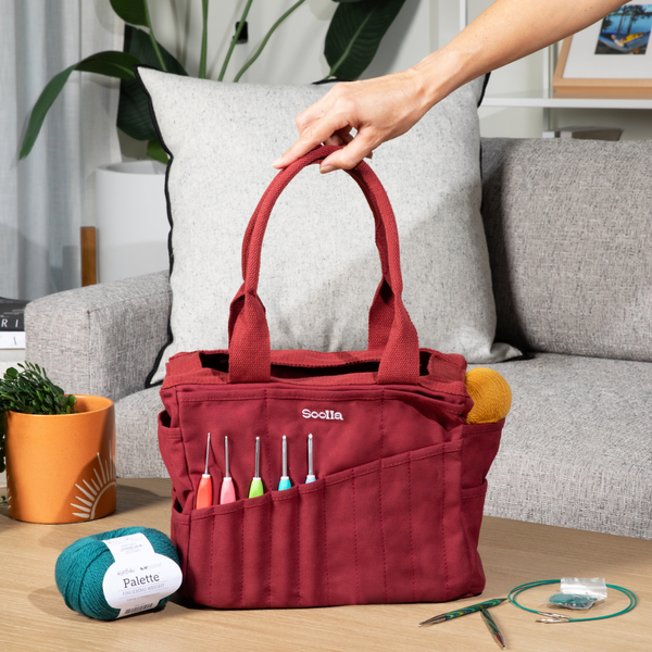 Sangria 30-Pocket Studio Bag