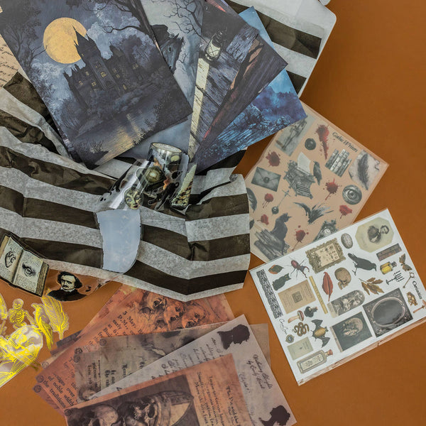 {coming soon!} Poe & Gothic Writers Craft + Stationery Box