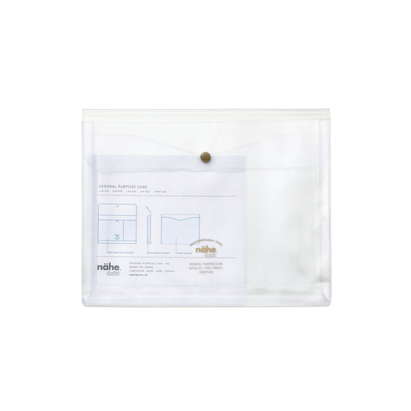 Clear A5 General Purpose Stationery Case