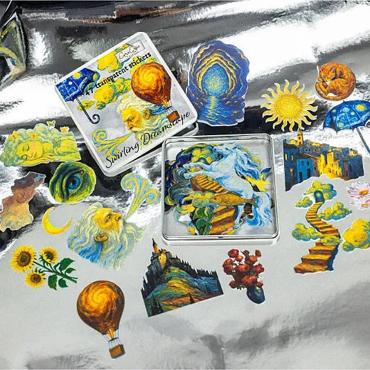Swirling Dreamscape Sticker Tin {coming soon!}