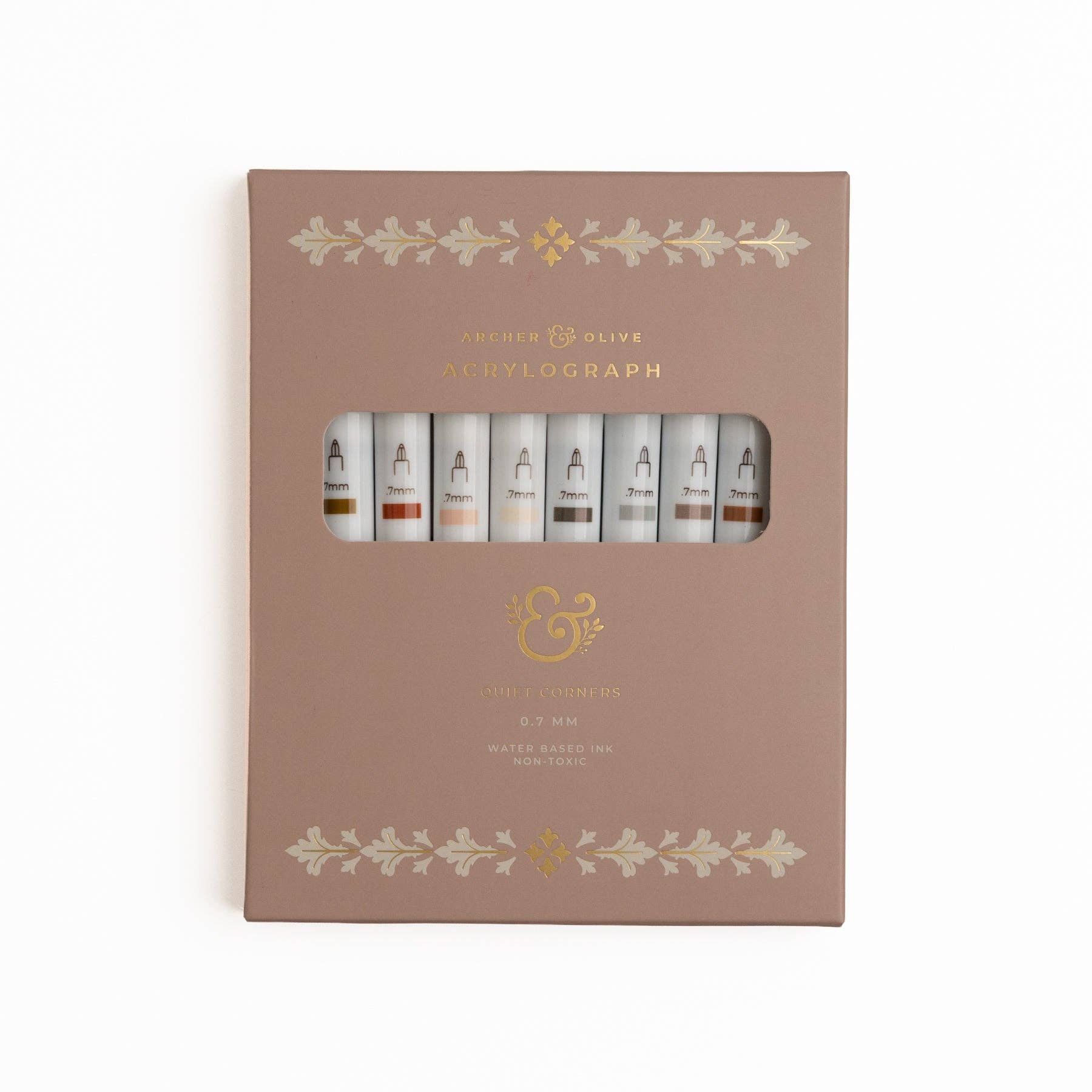 {coming soon!} Quiet Corners Acrylograph Pens