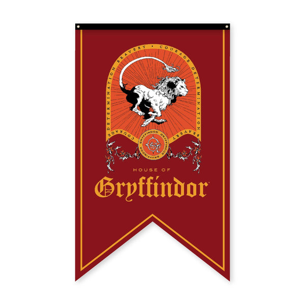 5pcs Harry Potter Garden Flags – Hogwarts Houses Banners, 50x30cm, Polyester, Indoor/Outdoor