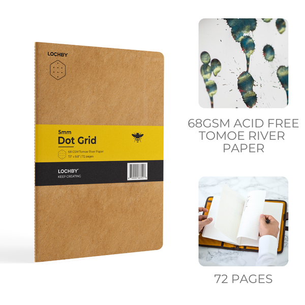 Tomoe River B5 Dot Grid Notebook
