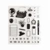 The Writer's Desk Acrylic Stamp Set