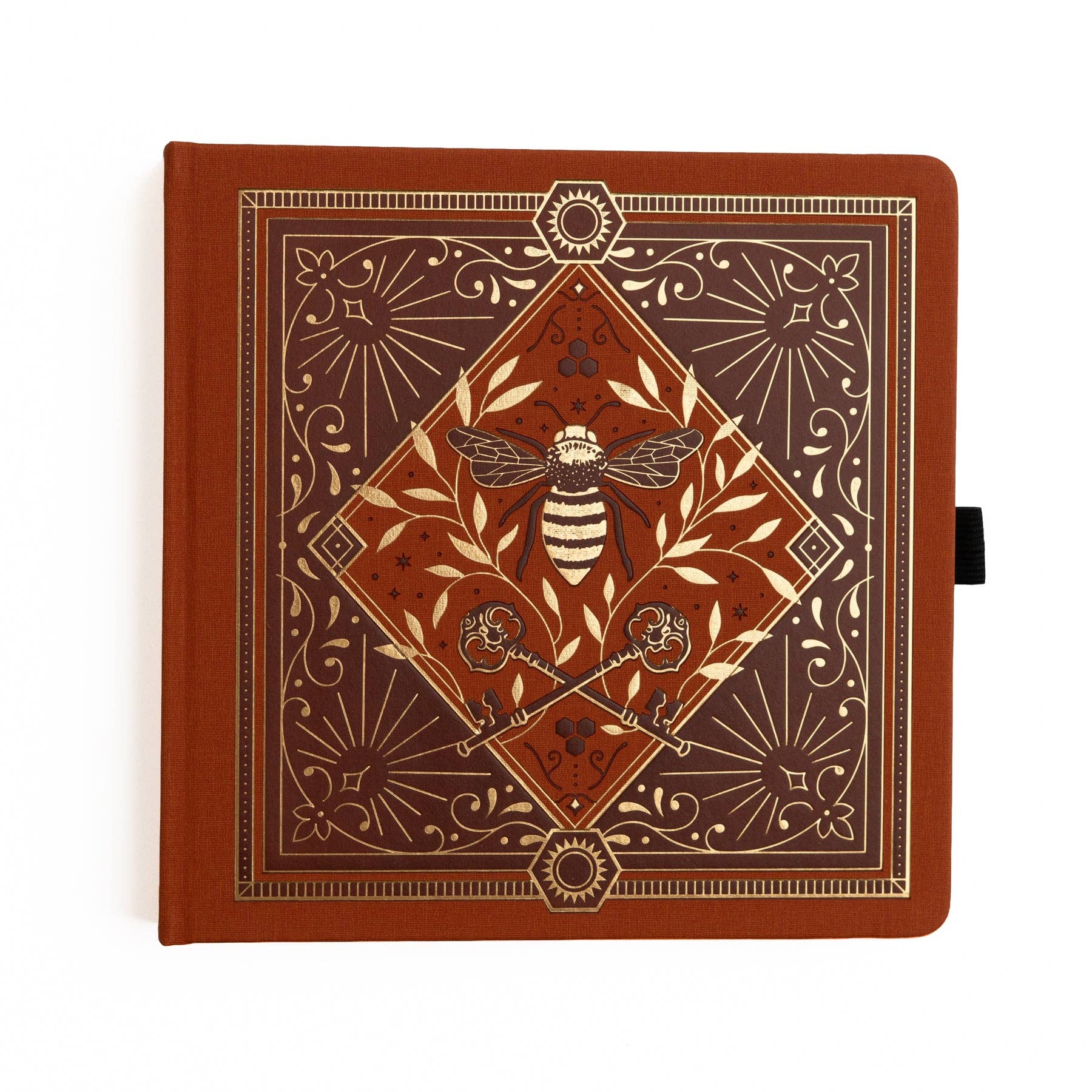 Keeper of Bees in Rust Junk Journal Album