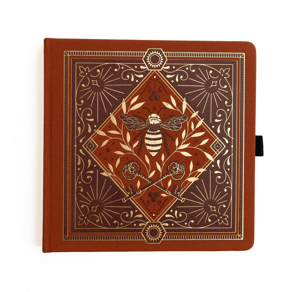 Keeper of Bees in Rust Junk Journal Album