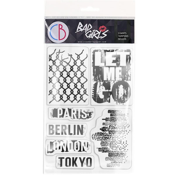 Let Me Go 4x6 Stamp Set | Bad Girls {clearance}