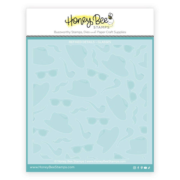 Refined Details 6x6 Layering Stencils + Coordinating Die Set